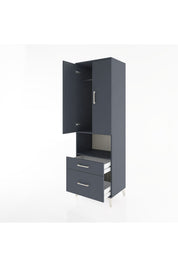 Hyperion Dolap 2 Raflı 2 Çekmeceli Tek Askılı 60x44x195 - S59M040V5B