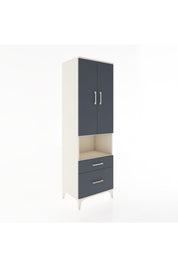 Hyperion Dolap 4 Raflı 2 Çekmeceli 2 Kapaklı 60x44x195 - S59M041V2B