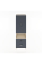 Hyperion Dolap 4 Raflı 2 Çekmeceli 2 Kapaklı 60x44x195 - S59M041V2B
