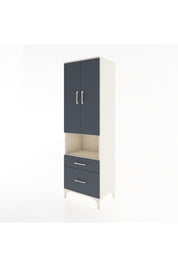 Hyperion Dolap 4 Raflı 2 Çekmeceli 2 Kapaklı 60x44x195 - S59M041V2B