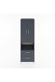 Hyperion Dolap 4 Raflı 2 Çekmeceli 2 Kapaklı 60x44x195 - S59M041V5B