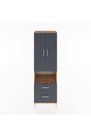 Hyperion Dolap 4 Raflı 2 Çekmeceli 2 Kapaklı 60x44x195 - S59M041V8B