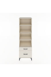 Hyperion Dolap 4 Raflı 2 Çekmeceli 60x44x195 - S59M042V1B