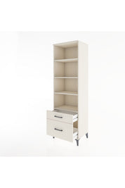 Hyperion Dolap 4 Raflı 2 Çekmeceli 60x44x195 - S59M042V1B