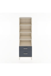 Hyperion Dolap 4 Raflı 2 Çekmeceli 60x44x195 - S59M042V2B