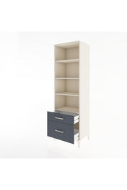 Hyperion Dolap 4 Raflı 2 Çekmeceli 60x44x195 - S59M042V2B
