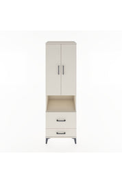 Hyperion Dolap 2 Raflı 2 Çekmeceli Tek Askılı 60x44x195 - S59M043V1B