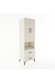 Hyperion Dolap 2 Raflı 2 Çekmeceli Tek Askılı 60x44x195 - S59M043V1B
