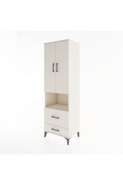 Hyperion Dolap 2 Raflı 2 Çekmeceli Tek Askılı 60x44x195 - S59M043V1B