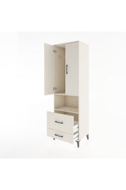 Hyperion Dolap 2 Raflı 2 Çekmeceli Tek Askılı 60x44x195 - S59M043V1B