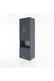 Hyperion Dolap 2 Raflı 2 Çekmeceli Tek Askılı 60x44x195 - S59M043V5B