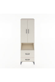 Hyperion Dolap 4 Raflı 2 Çekmeceli 2 Kapaklı 60x44x195 - S59M044V1B
