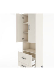 Hyperion Dolap 4 Raflı 2 Çekmeceli 2 Kapaklı 60x44x195 - S59M044V1B