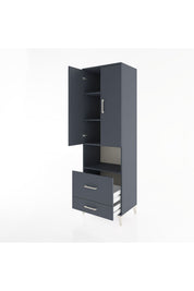 Hyperion Dolap 4 Raflı 2 Çekmeceli 2 Kapaklı 60x44x195 - S59M044V5B