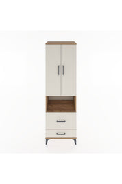 Hyperion Dolap 4 Raflı 2 Çekmeceli 2 Kapaklı 60x44x195 - S59M044V7B