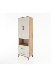 Hyperion Dolap 4 Raflı 2 Çekmeceli 2 Kapaklı 60x44x195 - S59M044V7B