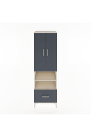 Hyperion Dolap 5 Raflı Tek Çekmeceli 2 Kapaklı 60x44x195 - S59M046V2B