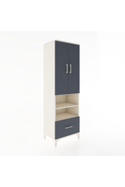 Hyperion Dolap 5 Raflı Tek Çekmeceli 2 Kapaklı 60x44x195 - S59M046V2B
