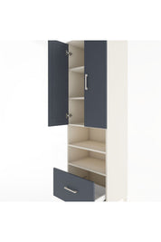 Hyperion Dolap 5 Raflı Tek Çekmeceli 2 Kapaklı 60x44x195 - S59M046V2B