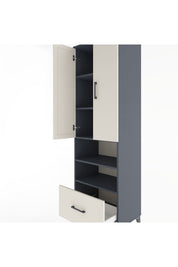 Hyperion Dolap 5 Raflı Tek Çekmeceli 2 Kapaklı 60x44x195 - S59M046V4B