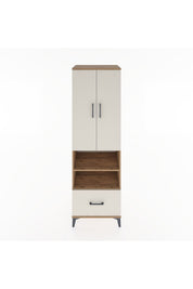 Hyperion Dolap 5 Raflı Tek Çekmeceli 2 Kapaklı 60x44x195 - S59M046V7B