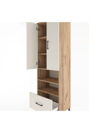 Hyperion Dolap 5 Raflı Tek Çekmeceli 2 Kapaklı 60x44x195 - S59M046V7B
