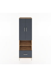 Hyperion Dolap 5 Raflı Tek Çekmeceli 2 Kapaklı 60x44x195 - S59M046V8B