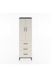 Hyperion Dolap 3 Raflı 3 Çekmeceli 2 Kapaklı 60x44x195 - S59M048V4B