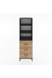 Hyperion Dolap 3 Raflı 3 Çekmeceli 60x44x195 - S59M049V6B
