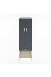 Hyperion Dolap Tek Raflı 2 Çekmeceli Tek Askılı 60x44x195 - S59M050V2B