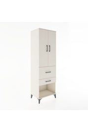 Hyperion Dolap 3 Raflı 2 Çekmeceli 2 Kapaklı 60x44x195 - S59M051V1B