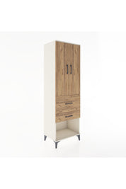 Hyperion Dolap 3 Raflı 2 Çekmeceli 2 Kapaklı 60x44x195 - S59M051V3B