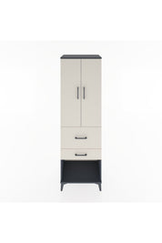Hyperion Dolap 3 Raflı 2 Çekmeceli 2 Kapaklı 60x44x195 - S59M051V4B