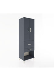 Hyperion Dolap 3 Raflı 2 Çekmeceli 2 Kapaklı 60x44x195 - S59M051V5B