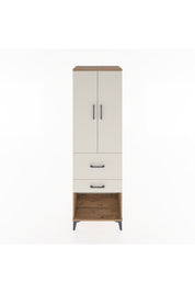 Hyperion Dolap 3 Raflı 2 Çekmeceli 2 Kapaklı 60x44x195 - S59M051V7B
