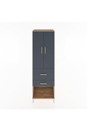 Hyperion Dolap 3 Raflı 2 Çekmeceli 2 Kapaklı 60x44x195 - S59M051V8B