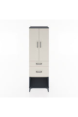 Hyperion Dolap 3 Raflı 2 Çekmeceli 2 Kapaklı 60x44x195