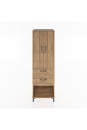 Hyperion Dolap 3 Raflı 2 Çekmeceli 2 Kapaklı 60x44x195 - S59M053V9B