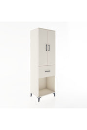 Hyperion Dolap Tek Raflı Tek Çekmeceli Tek Askılı 60x44x195 - S59M054V1B