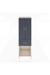 Hyperion Dolap Tek Raflı Tek Çekmeceli Tek Askılı 60x44x195