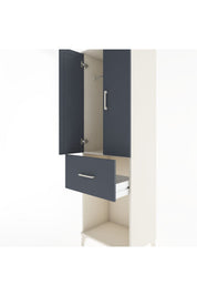 Hyperion Dolap Tek Raflı Tek Çekmeceli Tek Askılı 60x44x195 - S59M054V2B