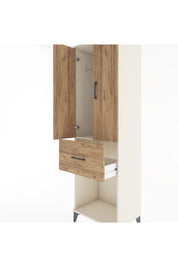 Hyperion Dolap Tek Raflı Tek Çekmeceli Tek Askılı 60x44x195 - S59M054V3B