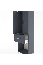 Hyperion Dolap Tek Raflı Tek Çekmeceli Tek Askılı 60x44x195 - S59M054V5B