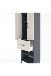Hyperion Dolap 4 Raflı Tek Çekmeceli 2 Kapaklı 60x44x195 - S59M055V4B