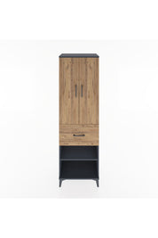 Hyperion Dolap 4 Raflı Tek Çekmeceli 2 Kapaklı 60x44x195 - S59M055V6B