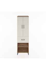 Hyperion Dolap 4 Raflı Tek Çekmeceli 2 Kapaklı 60x44x195 - S59M055V7B