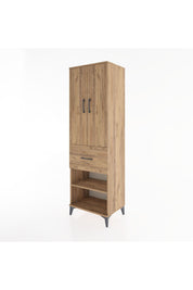 Hyperion Dolap 4 Raflı Tek Çekmeceli 2 Kapaklı 60x44x195 - S59M055V9B