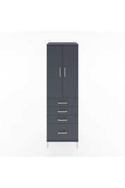 Hyperion Dolap 3 Raflı 4 Çekmeceli 2 Kapaklı 60x44x195 - S59M059V5B