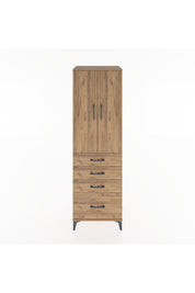 Hyperion Dolap 3 Raflı 4 Çekmeceli 2 Kapaklı 60x44x195 - S59M059V9B