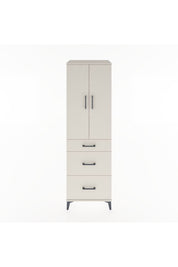 Hyperion Dolap 3 Raflı 3 Çekmeceli 2 Kapaklı 60x44x195 - S59M061V1B